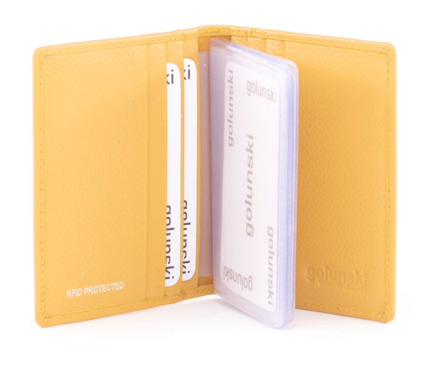 RFID Leather Credit Card Holder