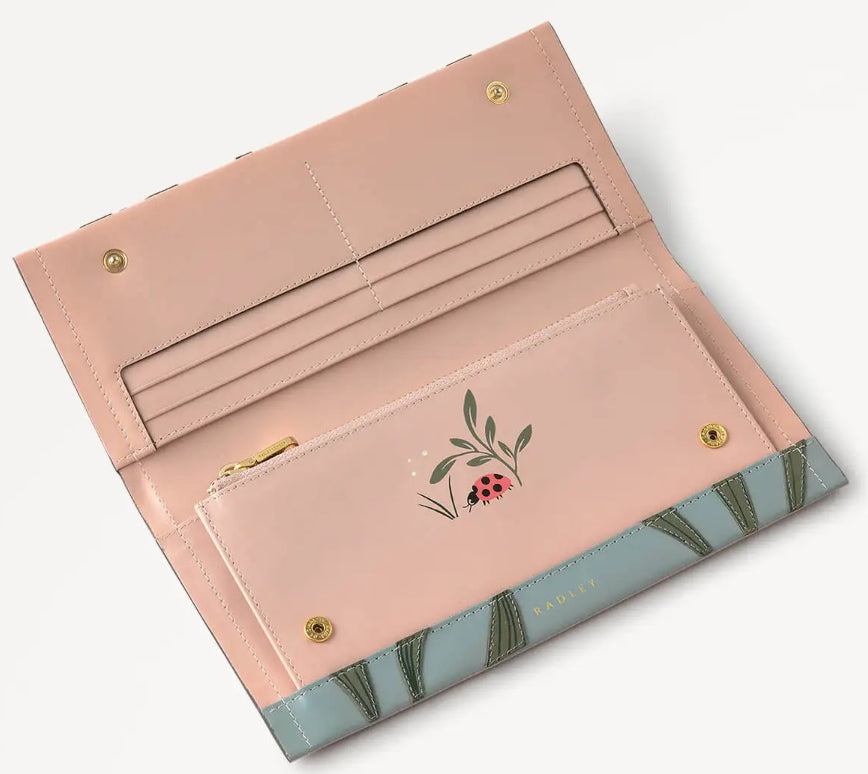 Radley ‘Spring Meadow’ Large Flapover Purse