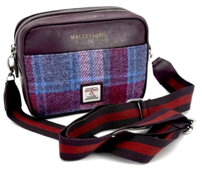 Harris Tweed Camera Bag