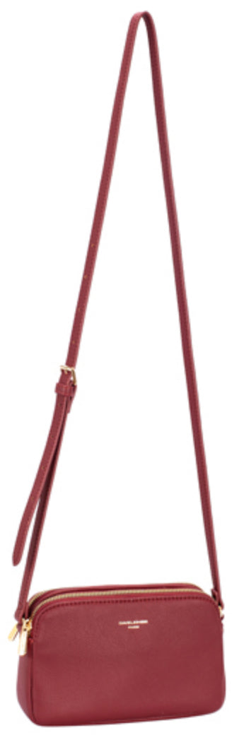 Crossbody double zipped NVCM7335-1