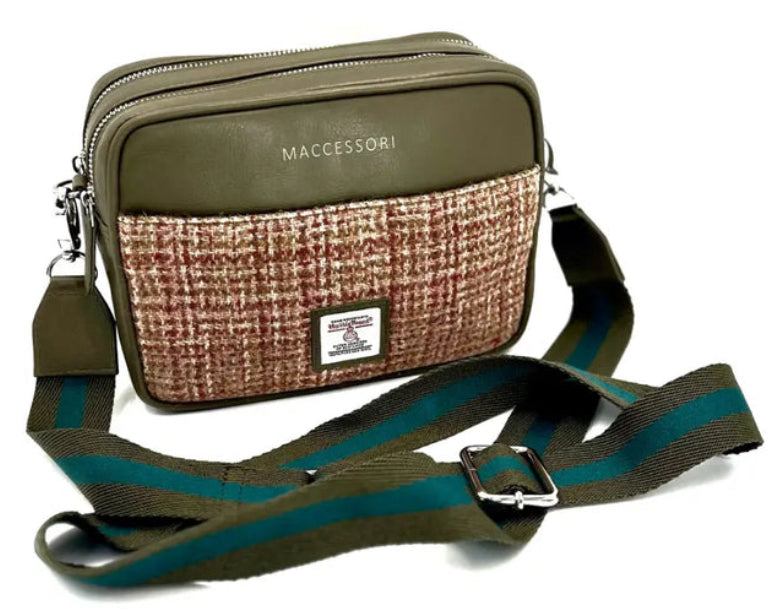Harris Tweed Camera Bag