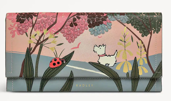 Radley ‘Spring Meadow’ Large Flapover Purse