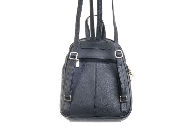 Clarks leather hot sale backpack