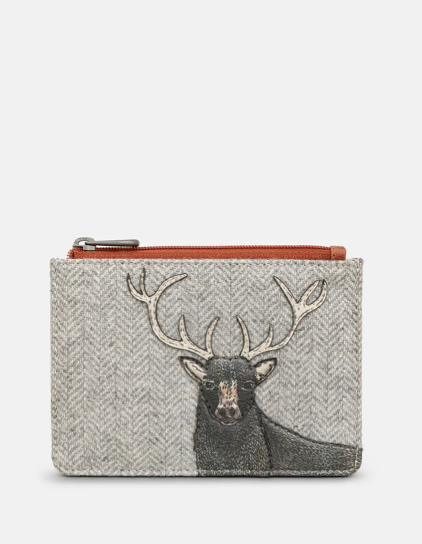 Highland Stag Ziptop Purse