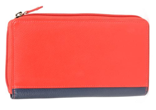 Zip Round Wallet Purse