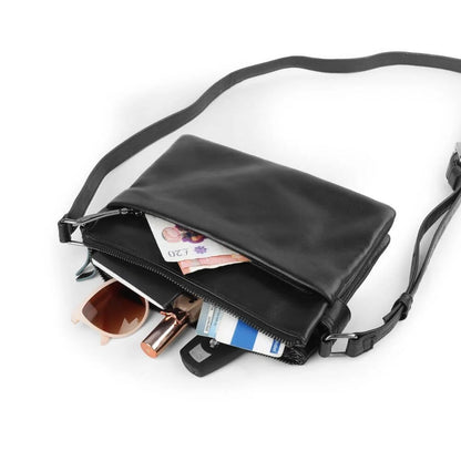 Black Crossbody Organiser Bag