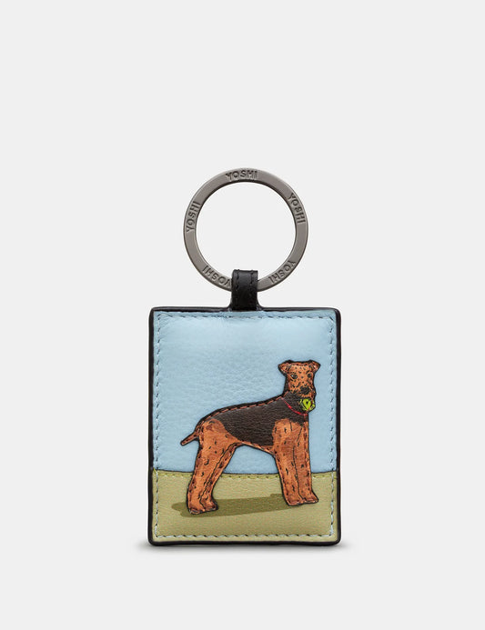 Airedale Terrier Keyring