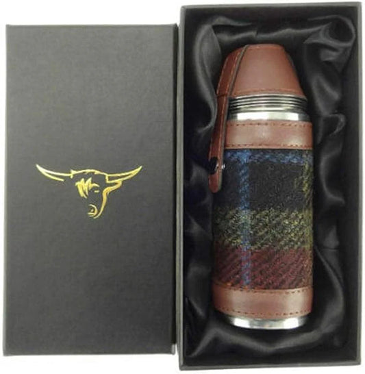 Harris Tweed Hunting Flask