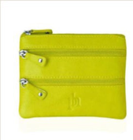 Triple Zip Coin Purse