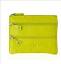 Triple Zip Coin Purse