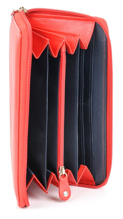 Zip Round Wallet Purse