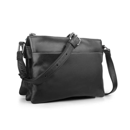 Black Crossbody Organiser Bag