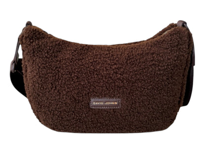 Faux Fur Crossbody Bag