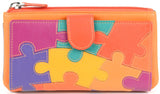 Ladies’ large jigsaw wallet