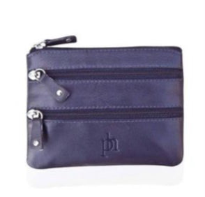 Triple Zip Coin Purse