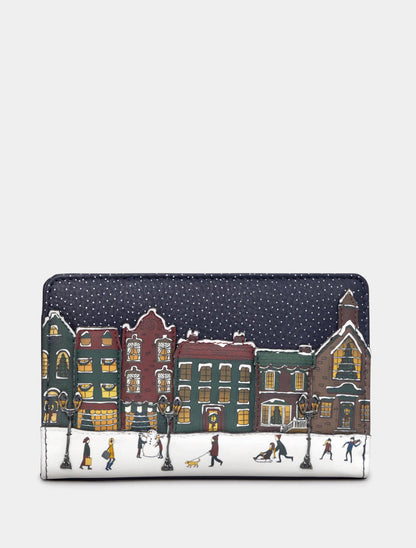 Magic of Winter Zip Around Purse