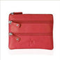 Triple Zip Coin Purse