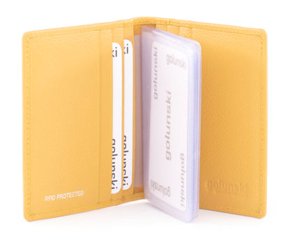 RFID Leather Credit Card Holder