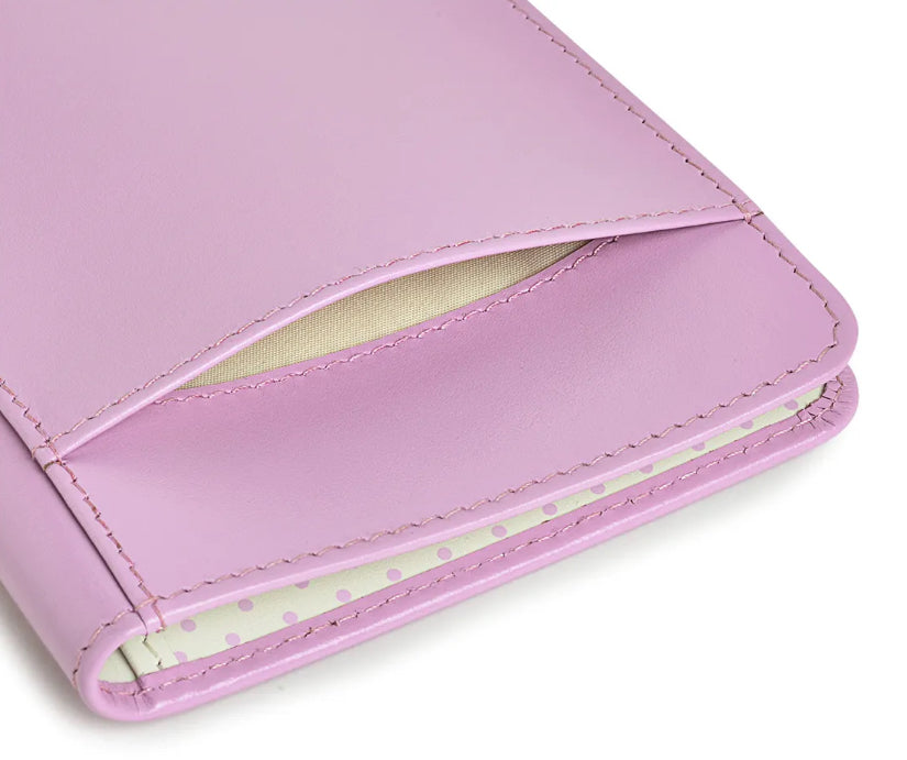 Passport Holder - pink heritage dog