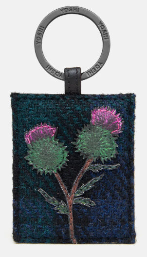 Highland Thistle Keyring