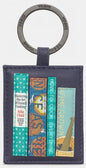 Bookworm Cook Keyring (navy)