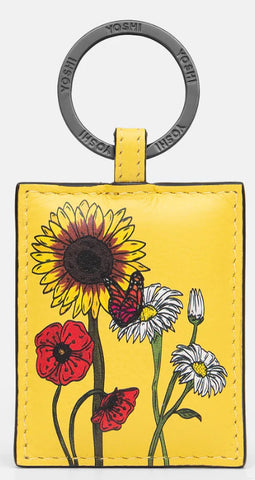 Buttercup Wildflowers Keyring