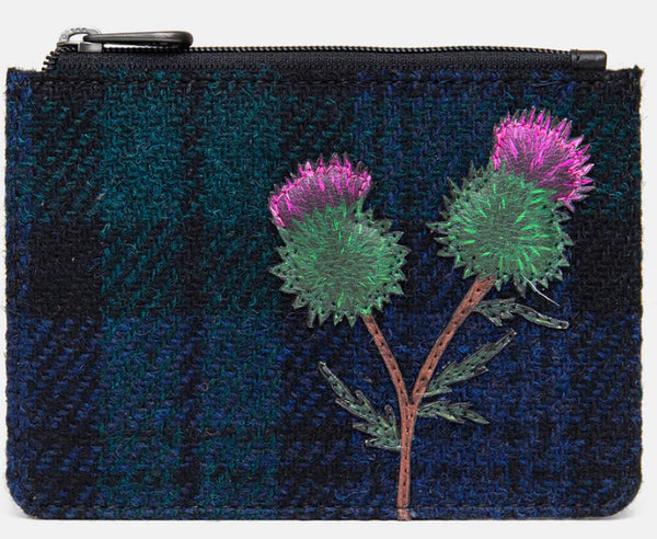 Highland Thistle leather purse