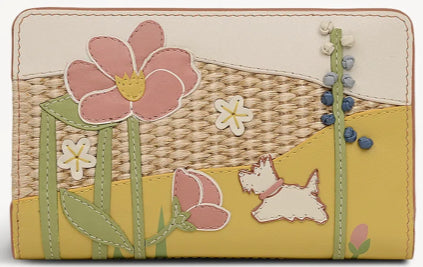 Radley Spring Blooms medium bifold purse