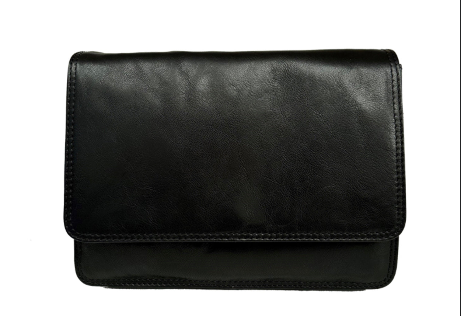 Nova Leather Flapover Shoulder Bag