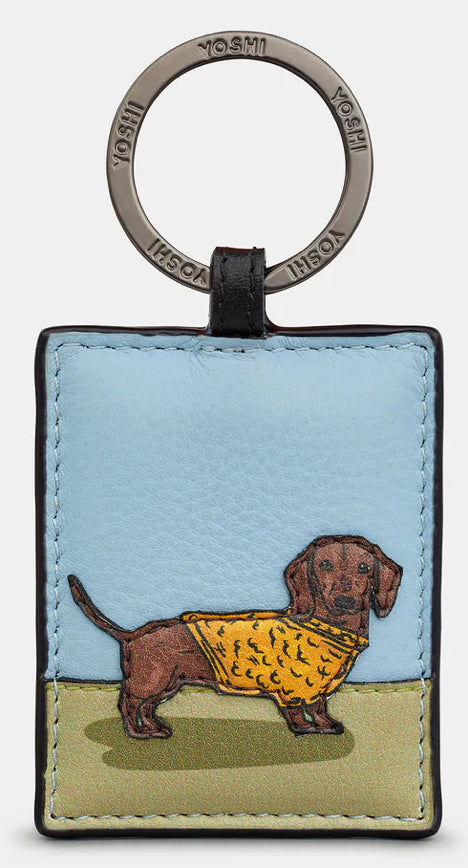 Dachshund Dog Walk Keyring