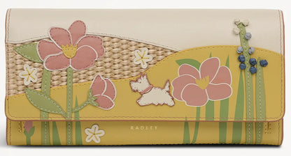 Radley Spring Blooms large flapover purse