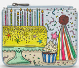 Birthday Wish leather purse