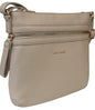 Shoulder bag with front zip