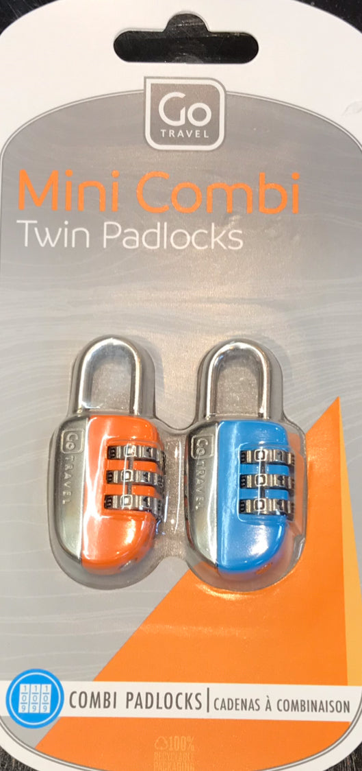 Mini Combi Twin Padlocks