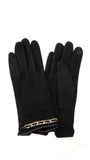 Micola Suedette With Gold Trim Glove FB77