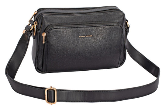 Multi compartment shoulder bag