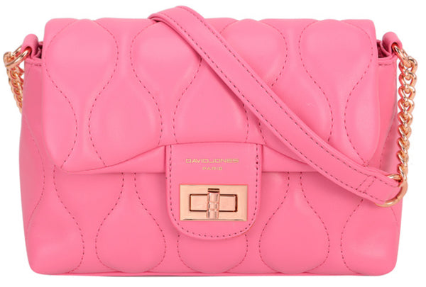 Quilted shoulder bag with Gold Chain