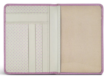 Passport Holder - pink heritage dog