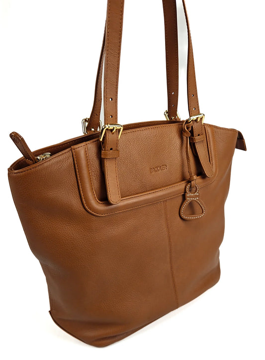 Saddler Sienna Zip Top Tote