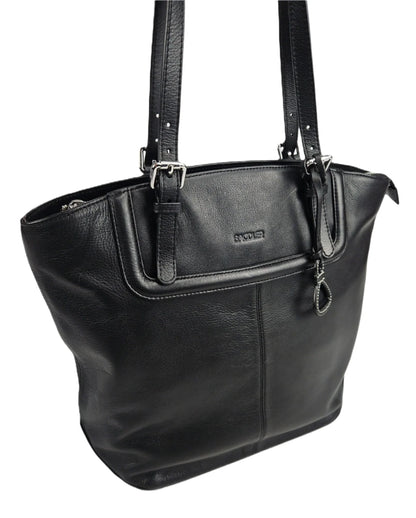 Saddler Sienna Zip Top Tote