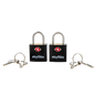 2 Pack TSA Key Padlock