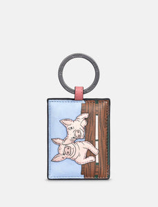 Hogs And Kisses Keyring