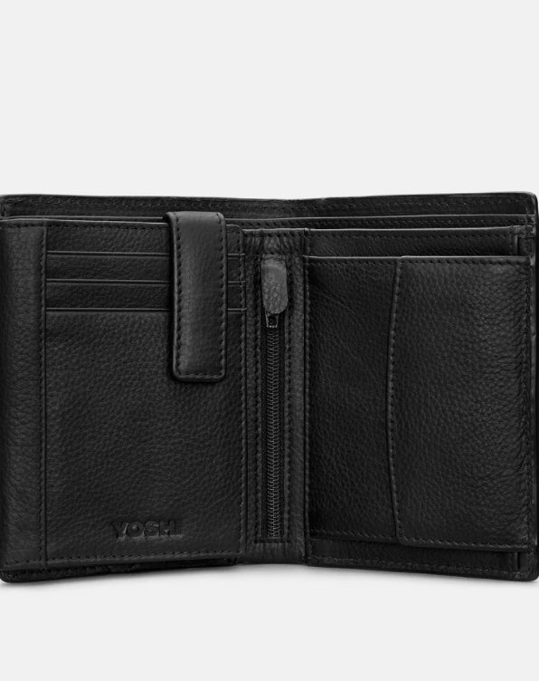 Newton Leather Traditional Large Capacity Wallet