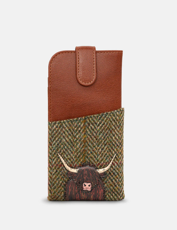 Highland Cow Glasses Case