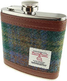 Harris Tweed Hip Flask