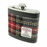 Harris Tweed Hip Flask