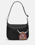 Highland Cow Hobo Bag