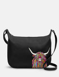 Highland Cow Hobo Bag