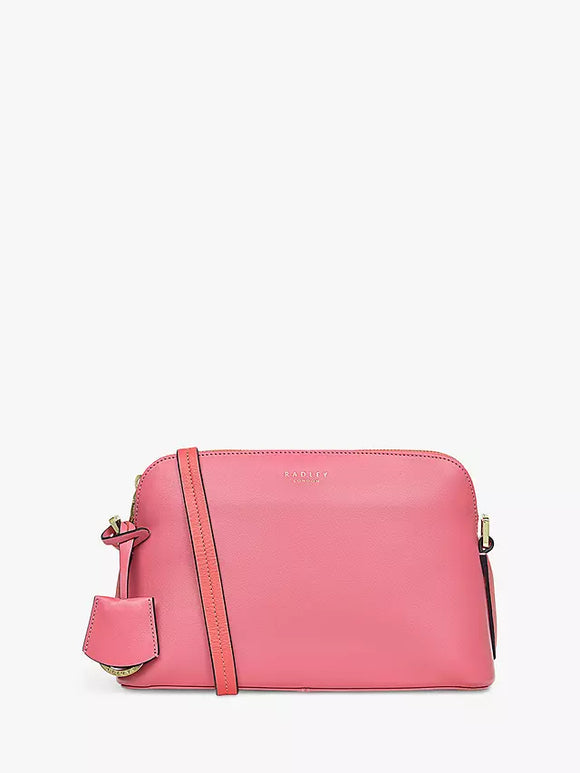 Radley Liverpool Street Medium Ziptop Crossbody Sweet Coral