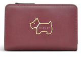 Heritage Dog Outline Medium Bifold Purse